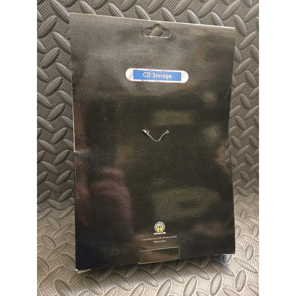 Star Wars Darth Vader CD DVD Storage Case Holder New Damaged Packaging